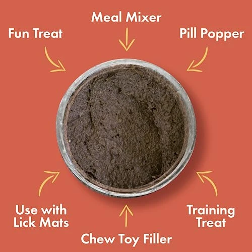 Visionary Pet Foods - Real Lamb Meat Spread For Dogs | Healthier Choice To Peanut Butter | Easy Use As Dog Lick Mat Treat, Chew Toy Filler, Meal Mixers Or Pill Pockets - 10 Fl. Oz Jar 2 Visionary Pet Foods - Real Lamb Meat Spread For Dogs | Healthier Choice To Peanut Butter | Easy Use As Dog Lick Mat Treat, Chew Toy Filler, Meal Mixers Or Pill Pockets - 10 Fl. Oz Jar - Image 2