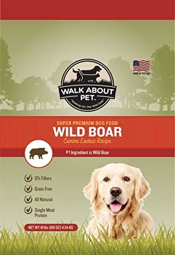 Walk About Pet, WA10038, Super Premium Canine Exotics Dog Food, Dry Alkaline Kibble, Vegan Recipe, Grain-Free, Gluten-Free, Single Source Protein, 25-Pound Bag 6 Walk About Pet, WA10038, Super Premium Canine Exotics Dog Food, Dry Alkaline Kibble, Vegan Recipe, Grain-Free, Gluten-Free, Single Source Protein, 25-Pound Bag - Image 6