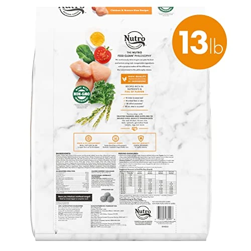 Nutro Natural Choice Chicken & Brown Rice Recipe, Dry Dog Food For Large Breed Puppies, 13 Lb. Bag 2 Nutro Natural Choice Chicken & Brown Rice Recipe, Dry Dog Food For Large Breed Puppies, 13 Lb. Bag - Image 2