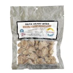 Fresh Is Best - Freeze Dried Healthy Raw Meat Treats For Dogs & Cats - Duck Hearts