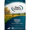 NutriSource Adult Chicken & Rice Small Bites Dog Food 15lb