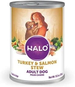 Halo Adult Wet Dog Food, Variety Pack, 13.2oz Can (Pack Of 6) -Zoomie Shop 41CFmwq6RmL. AC