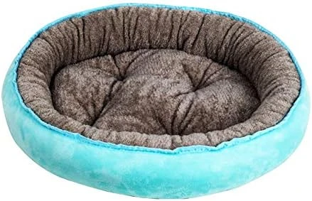 SONGBIRDTH Lovely Bear Paw Shape Dog Cats Pet Cushion Bed Warm Plush Soft Nests Kennel,Breathable Cotton Blend,Removable Easy To Clean Lake Blue M 6 SONGBIRDTH Lovely Bear Paw Shape Dog Cats Pet Cushion Bed Warm Plush Soft Nests Kennel,Breathable Cotton Blend,Removable Easy To Clean Lake Blue M - Image 6