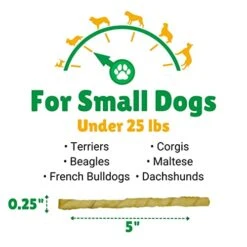 Lucky Premium Treats Chicken Basted Rawhide – All-Natural Rawhide And Beef Dog Treats For Small Dogs, Gluten Free Premium Small Dog Treats (15 Chews) 18 Lucky Premium Treats Chicken Basted Rawhide – All-Natural Rawhide And Beef Dog Treats For Small Dogs, Gluten Free Premium Small Dog Treats (15 Chews) -Zoomie Shop 41CZSa6ZvHL