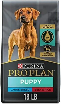 Purina Pro Plan Large Breed Dry Puppy Food, Chicken And Rice Formula - 34 Lb. Bag -Zoomie Shop 41CeH9rspHS. AC
