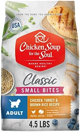 Chicken Soup For The Soul Pet Food Adult Dog Food, Chicken, Turkey & Brown Rice Recipe, 28 Lb. Bag | Soy Free, Corn Free, Wheat Free | Dry Dog Food Made With Real Ingredients 6 Chicken Soup For The Soul Pet Food Adult Dog Food, Chicken, Turkey & Brown Rice Recipe, 28 Lb. Bag | Soy Free, Corn Free, Wheat Free | Dry Dog Food Made With Real Ingredients - Image 6