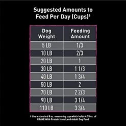 CRAVE Grain Free High Protein Adult Dry Dog Food With Lamb, 4 Lb. Bag 14 CRAVE Grain Free High Protein Adult Dry Dog Food With Lamb, 4 Lb. Bag -Zoomie Shop 41DvdmBTNFL