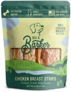Beg & Barker Chicken Jerky For Dogs (10 Oz, Pack Of 1) - Dog Training Treats - Natural Dog Treats Made In The USA - Grain Free, Diabetic-Friendly, High Protein, Sugar-Free (Chicken Dog Jerky) 10 Beg & Barker Chicken Jerky For Dogs (10 Oz, Pack Of 1) - Dog Training Treats - Natural Dog Treats Made In The USA - Grain Free, Diabetic-Friendly, High Protein, Sugar-Free (Chicken Dog Jerky) -Zoomie Shop 41Eet9b9LXL. AC
