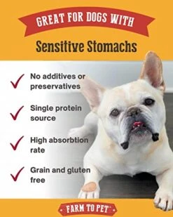 Farm To Pet Chicken Chips For Dogs - Single Ingredient All Natural Dog Treats For Small, Medium, & Large Dogs | Healthy Training Treats For All Breeds & Puppies, Made In USA -Zoomie Shop 41FSLVq0gdL