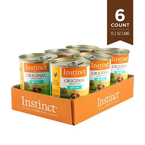 Instinct Original Puppy Grain Free Real Chicken Recipe Natural Wet Canned Dog Food By Nature's Variety, 13.2 Oz. Cans (Case Of 6) 5 Instinct Original Puppy Grain Free Real Chicken Recipe Natural Wet Canned Dog Food By Nature's Variety, 13.2 Oz. Cans (Case Of 6) - Image 5