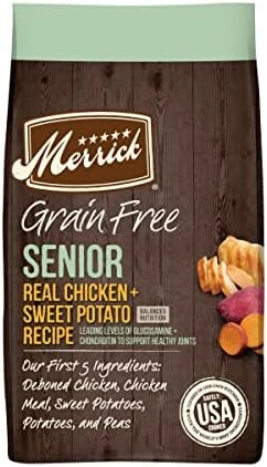 Merrick Senior Dry Dog Food With Real Meat 4 Pound (Pack Of 1) 7 Merrick Senior Dry Dog Food With Real Meat 4 Pound (Pack Of 1) - Image 7