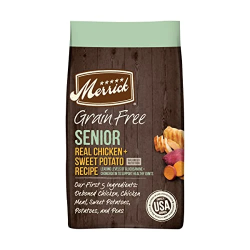 Merrick Senior Dry Dog Food With Real Meat 4 Pound (Pack Of 1) 1 Merrick Senior Dry Dog Food With Real Meat 4 Pound (Pack Of 1)