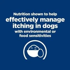 Hill's Prescription Diet Derm Complete Skin & Food Sensitivities Dry Dog Food, Veterinary Diet, 6.5 Lb. Bag 10 Hill's Prescription Diet Derm Complete Skin & Food Sensitivities Dry Dog Food, Veterinary Diet, 6.5 Lb. Bag -Zoomie Shop 41GbAtRihkL