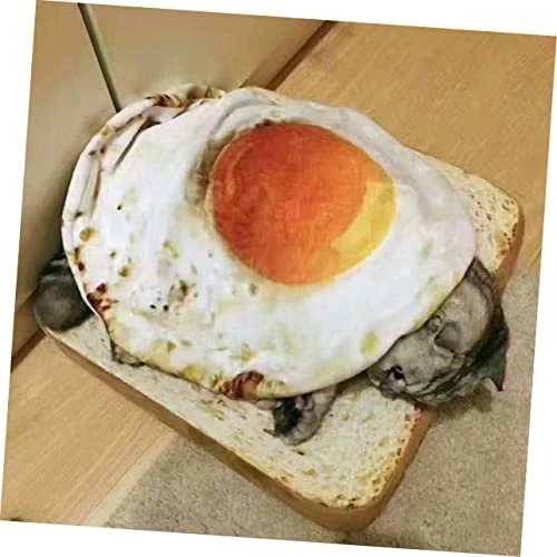 Mipcase 3pcs Sleep Cover Funny Cushion Throw Puppy Large Quilt Made Animals For Bed Breakfast Egg Shaped Sleeping Blanket& Other Premium Dogs Food Dog Resistant Animal Fuzz Pet Blankets D 3 Mipcase 3pcs Sleep Cover Funny Cushion Throw Puppy Large Quilt Made Animals For Bed Breakfast Egg Shaped Sleeping Blanket& Other Premium Dogs Food Dog Resistant Animal Fuzz Pet Blankets D - Image 3