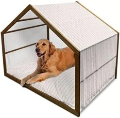 Lunarable Pumpkin Wooden Dog House, Colorful Fruits Of The Autumn Halloween Vegetarian And Vegan Food Options, Outdoor & Indoor Portable Dog Kennel With Pillow And Cover, X-Large, Orange Green 28 Lunarable Pumpkin Wooden Dog House, Colorful Fruits Of The Autumn Halloween Vegetarian And Vegan Food Options, Outdoor & Indoor Portable Dog Kennel With Pillow And Cover, X-Large, Orange Green -Zoomie Shop 41GxQPNT3SL. AC