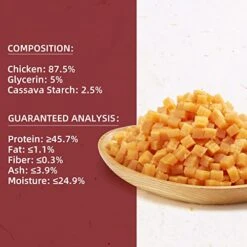 Jungle Calling Soft Chicken Treats For Dog And Cat, Natural Grain Free Chewy Food Snacks For Training Rewards For Small Dogs, High Protein, 10.6 Oz 7 Jungle Calling Soft Chicken Treats For Dog And Cat, Natural Grain Free Chewy Food Snacks For Training Rewards For Small Dogs, High Protein, 10.6 Oz -Zoomie Shop 41H5gNCMdgL