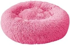 YangYan 40-100cm Soft Dog Bed Washable Long Plush Dog Kennel Dog House Velvet Mats Sofa For Dog Chihuahua Dog Basket Pet Bed (Color : E, Size : Diameter 60cm) -Zoomie Shop 41H9sdGUMsL. AC
