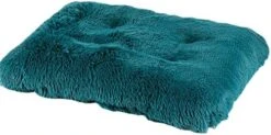Long Plush Dog Bed Square Dog Mat Pet Cushion Blanket Soft Fleece Cat Cushion Puppy Sofa Mat (Large,Peacock Blue) 19 Long Plush Dog Bed Square Dog Mat Pet Cushion Blanket Soft Fleece Cat Cushion Puppy Sofa Mat (Large,Peacock Blue) -Zoomie Shop 41HPkg BnuL. AC