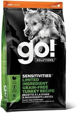 GO! SOLUTIONS SENSITIVITIES - Turkey Recipe - Limited Ingredient Dog Food, 3.5 Lb – Grain Free Dog Food For All Life Stages – Dog Food To Support Sensitive Stomachs 20 GO! SOLUTIONS SENSITIVITIES - Turkey Recipe - Limited Ingredient Dog Food, 3.5 Lb – Grain Free Dog Food For All Life Stages – Dog Food To Support Sensitive Stomachs -Zoomie Shop 41IQ 41jS2L. AC