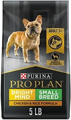 Purina Pro Plan Senior Dog Food With Probiotics For Dogs, Bright Mind 7+ Chicken & Rice Formula - 30 Lb. Bag 19 Purina Pro Plan Senior Dog Food With Probiotics For Dogs, Bright Mind 7+ Chicken & Rice Formula - 30 Lb. Bag -Zoomie Shop 41ItSgF3ItL. AC