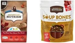 Rachael Ray Nutrish Premium Natural Dry Dog Food, Real Beef, Pea, & Brown Rice Recipe, 28 Pound Bag (Packaging May Vary) -Zoomie Shop 41JATn6WzbL. AC