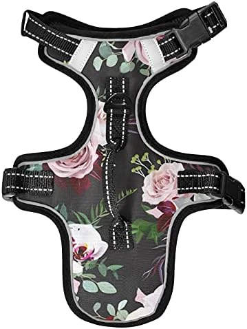 Poeticcity Mushrooms Natural Fungus Mushrooming Organic Food On Brown No Pull Vest Harness, Padded Reflective Adjustable Harnesses For Small To Large Dogs Cats With Leash Clips Easy Control Handle S 15 Poeticcity Mushrooms Natural Fungus Mushrooming Organic Food On Brown No Pull Vest Harness, Padded Reflective Adjustable Harnesses For Small To Large Dogs Cats With Leash Clips Easy Control Handle S - Image 15