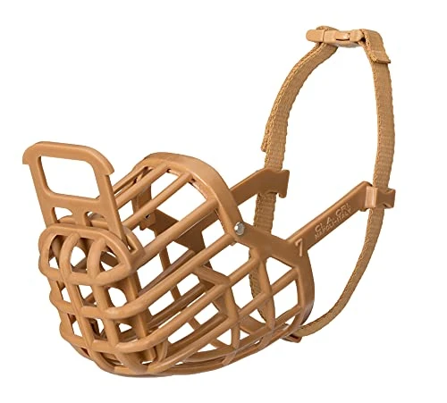 Safe BASKERVILLE ANTI SCAVENGE MUZZLE, Size 5, Dog Can Pant And Drink, Prevents Biting And Food Waste Scavenging, Ideal For Longer Nosed Dogs, Breathable Dog Training Muzzle For Medium Dogs 2 Safe BASKERVILLE ANTI SCAVENGE MUZZLE, Size 5, Dog Can Pant And Drink, Prevents Biting And Food Waste Scavenging, Ideal For Longer Nosed Dogs, Breathable Dog Training Muzzle For Medium Dogs - Image 2