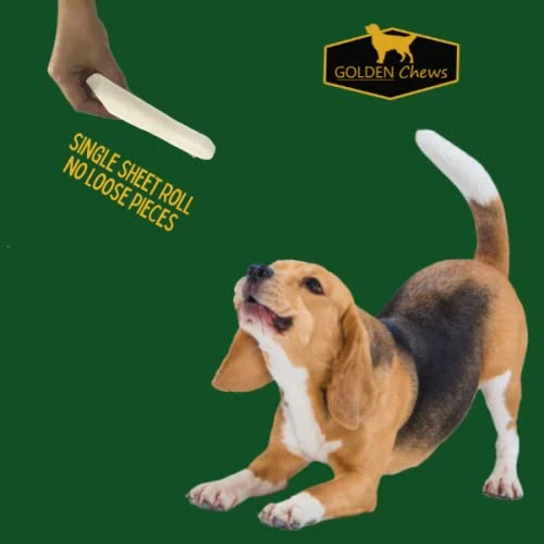 GOLDEN Chews Retriever Roll 7-8 Inches Extra Thick (20 Pack) 4 GOLDEN Chews Retriever Roll 7-8 Inches Extra Thick (20 Pack) - Image 4