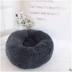 YangYan Dropship Faux Fur Dog Beds Orthopedic Donut Cat Pet Bed For Dropship Cama Perro Dogs - Self Warming Indoor Round Pillow Cuddler (Color : Gloves, Size : 40cm) -Zoomie Shop 41KInQbQhRL. AC 2