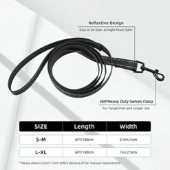 Food Illustration No Pull Dog Harness Adjustable Puppy Harness Reflective Dog Vest Harness Wear-Resistant Oxford Cloth Dog Harness With Leash For Small Medium Large Dogs -Zoomie Shop 41KSYmge5DL 1