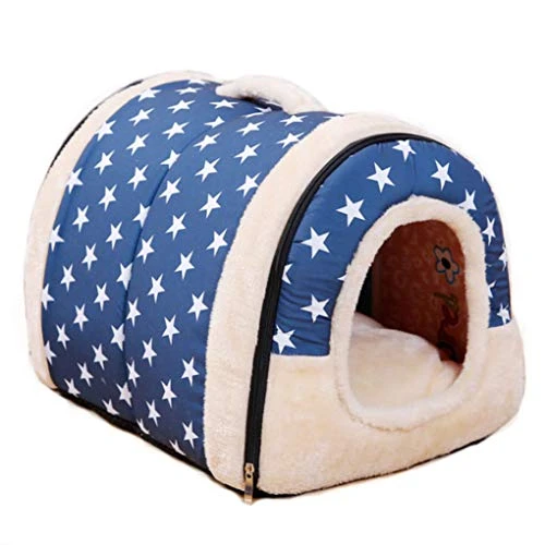 SENERY Print Pet House Warm Dog Bed Kennel Mat Blanket Cats Cushion Sofa For Puppies Small Medium Large Dogs 1 SENERY Print Pet House Warm Dog Bed Kennel Mat Blanket Cats Cushion Sofa For Puppies Small Medium Large Dogs