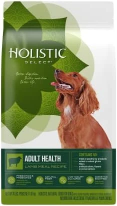 Holistic Select Natural Dry Dog Food, Lamb Meal Recipe, 30-Pound Bag 5 Holistic Select Natural Dry Dog Food, Lamb Meal Recipe, 30-Pound Bag - Image 5