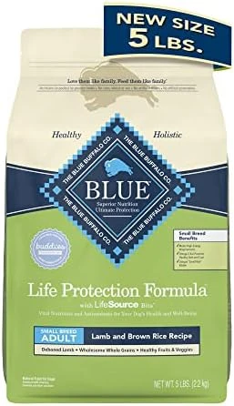 Blue Buffalo Small Breed Dog Food, Life Protection Formula, Natural Chicken & Brown Rice Flavor, Adult Dry Dog Food, 15 Lb Bag 10 Blue Buffalo Small Breed Dog Food, Life Protection Formula, Natural Chicken & Brown Rice Flavor, Adult Dry Dog Food, 15 Lb Bag - Image 10
