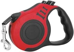 Retractable Dog Leash Automatic 3M/5M Flexible Dog Puppy Traction Rope Belt Extending Dog Lead For Small Large Dogs Pet Product Green 5M -Zoomie Shop 41LXp3R37DL. AC 2