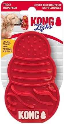 KONG Licks Mat Treat Dispenser With Ridges And Grooves (Large) 6 KONG Licks Mat Treat Dispenser With Ridges And Grooves (Large) - Image 6