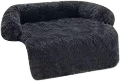 PINGPING Pet Sofa Cover With Soft Neck Universal Pet Furniture Cover Sofa Bed Cover Plush Dog Bed Etc. Suitable For Dogs And Cats Washable Pet Bed Mat Cedar Wren House (Orange, S) -Zoomie Shop 41MEKacbovL. AC 2