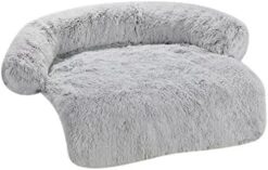 PINGPING Pet Sofa Cover With Soft Neck Universal Pet Furniture Cover Sofa Bed Cover Plush Dog Bed Etc. Suitable For Dogs And Cats Washable Pet Bed Mat Cedar Wren House (Orange, S) -Zoomie Shop 41MHSjGKvkL. AC