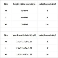 SHRADS Canvas Pet Dog Bed Mat Thin Washable Dog Crate Mattress Non Slip Memory Foam Orthopedic Dog Bed (X-Large,Blue) -Zoomie Shop 41OCwVpFI3L