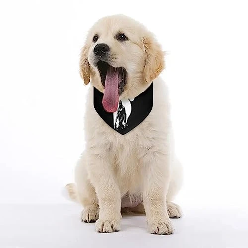 GENERIC A Gorilla With A Footprint Pet Bandana Collar - Scarf Collar - Art Dog Bandana Minimal Head Cicumference 3 GENERIC A Gorilla With A Footprint Pet Bandana Collar - Scarf Collar - Art Dog Bandana Minimal Head Cicumference - Image 3