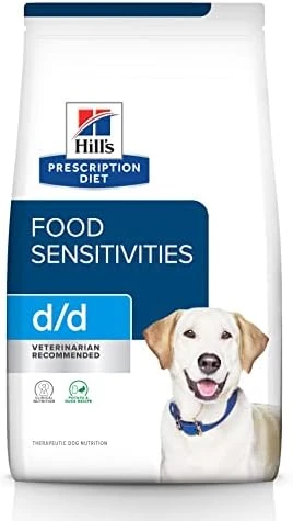 Hill's Prescription Diet D/d Skin/Food Sensitivities Potato & Duck Formula Dry Dog Food, Veterinary Diet, 8 Lb. Bag 4 Hill's Prescription Diet D/d Skin/Food Sensitivities Potato & Duck Formula Dry Dog Food, Veterinary Diet, 8 Lb. Bag - Image 4