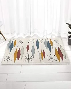 Bathroom Rugs Door Mat Farmhouse Wood Grain Dog Paw Wipe Your Paws Soft Plush Front Door Mat Non-Slip Washable Indoor Door Mats For Entryway, Highly Absorbent Rug For Tub Shower 16x24 Inch -Zoomie Shop 41Pgsqv9ppL. AC