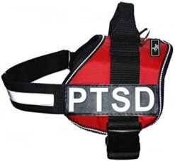 Doggie Stylz Service Dog Harness Vest Comes With 2 Reflective PTSD Removable Patches. Please Measure Dog Before Ordering… -Zoomie Shop 41QUPf2vyL. AC