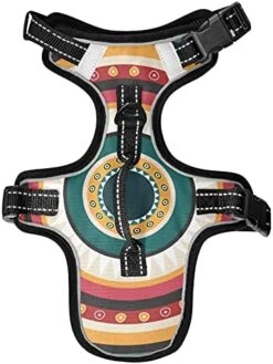 Poeticcity Seamless Colorful Japanese Food On White No Pull Vest Harness, Padded Reflective Adjustable Harnesses For Small To Large Dogs Cats With Leash Clips Easy Control Handle M -Zoomie Shop 41QhdqVmY7L. AC
