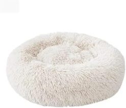 YangYan 40-100cm Soft Dog Bed Washable Long Plush Dog Kennel Dog House Velvet Mats Sofa For Dog Chihuahua Dog Basket Pet Bed (Color : E, Size : Diameter 60cm) -Zoomie Shop 41QrXx5HWvL. AC