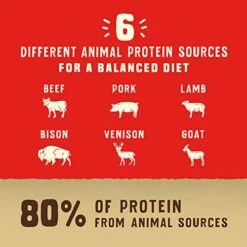 Stella & Chewy's Wild Red Dry Dog Food Raw Blend High Protein Wholesome Grains Red Meat Recipe, 3.5 Lb. Bag -Zoomie Shop 41QvBIdYM8L