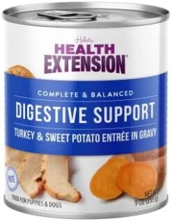 Health Extension Gravy Dog Food Variety Pack, Chicken Pumpkin, Beef Carrrot, Turkey Sweet Potato, Crude Protein, All Life Stages, Improve Gut Health, Digestive Support (9 Ounce Cans, 2 Each) -Zoomie Shop 41RUpuvZrXL. AC