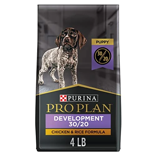 Purina Pro Plan Puppy Sport Development 30/20 Chicken And Rice High Protein Puppy Food - 4 Lb. Bag 1 Purina Pro Plan Puppy Sport Development 30/20 Chicken And Rice High Protein Puppy Food - 4 Lb. Bag