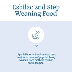 PetAg Esbilac 2nd Step Puppy Weaning Food - With Natural Milk Protein, Vitamins, And Minerals For 4-8 Week-Old Puppies - 14 Oz Powdered Mix -Zoomie Shop 41RciEZZtlL