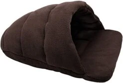 Winter Pet Bed Small Dogs Puppy Beds House Warm Dog Kennel Sofa Pet Mat Nest Cat Sleeping Bag Litters Drop Shipping Brown L -Zoomie Shop 41RvSWPwxIL. AC