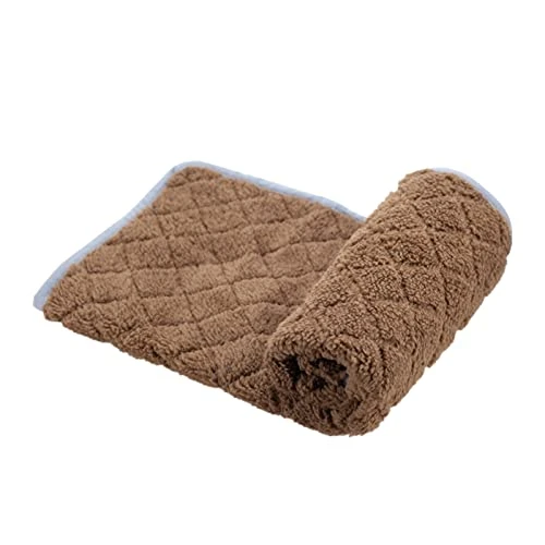 Tinysiry Pet Bed, Breathable Soft Plaid Pattern Heat-Pressed Dog Mat, Non-Slip Warm Cat Pad, Pets Sleeping Mattress Cat Dog Bed For Bedroom Living Room Coffee XL 2 Tinysiry Pet Bed, Breathable Soft Plaid Pattern Heat-Pressed Dog Mat, Non-Slip Warm Cat Pad, Pets Sleeping Mattress Cat Dog Bed For Bedroom Living Room Coffee XL - Image 2